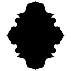 Islamic Label Emblem Shape Glyph Pictogram symbol visual illustration