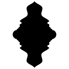 Islamic Label Emblem Shape Glyph Pictogram symbol visual illustration