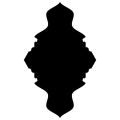 Islamic Label Emblem Shape Glyph Pictogram symbol visual illustration