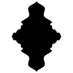 Islamic Label Emblem Shape Glyph Pictogram symbol visual illustration