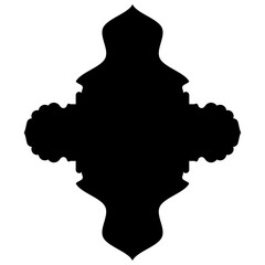 Islamic Label Emblem Shape Glyph Pictogram symbol visual illustration