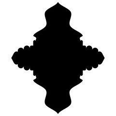 Islamic Label Emblem Shape Glyph Pictogram symbol visual illustration