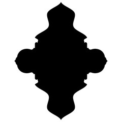 Islamic Label Emblem Shape Glyph Pictogram symbol visual illustration