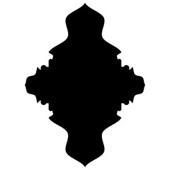 Islamic Label Emblem Shape Glyph Pictogram symbol visual illustration