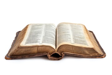 Obraz premium Open Bible publication open book.