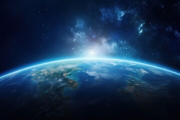 Obraz premium Earth space astronomy universe.