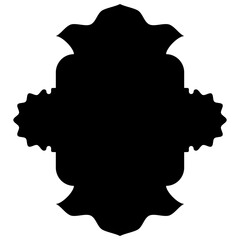 Islamic Label Emblem Shape Glyph Pictogram symbol visual illustration