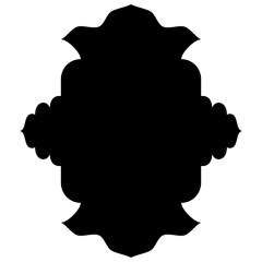Islamic Label Emblem Shape Glyph Pictogram symbol visual illustration