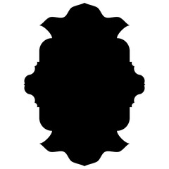 Islamic Label Emblem Shape Glyph Pictogram symbol visual illustration