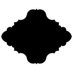 Islamic Label Emblem Shape Glyph Pictogram symbol visual illustration