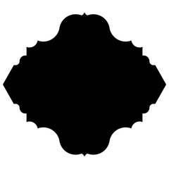 Islamic Label Emblem Shape Glyph Pictogram symbol visual illustration