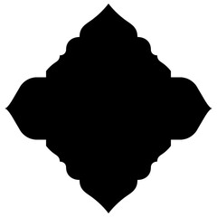 Islamic Label Emblem Shape Glyph Pictogram symbol visual illustration