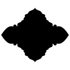 Islamic Label Emblem Shape Glyph Pictogram symbol visual illustration
