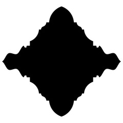 Islamic Label Emblem Shape Glyph Pictogram symbol visual illustration