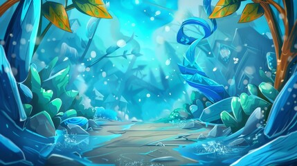 Cartoon Environment Backdrop / Background / Wallpaper