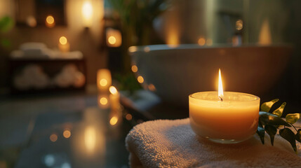 Luxury aromatherapy spa treatment