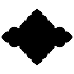 Islamic Label Emblem Shape Glyph Pictogram symbol visual illustration