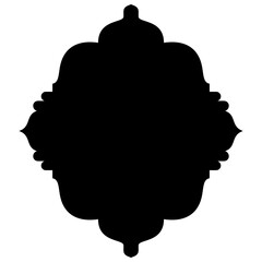 Islamic Label Emblem Shape Glyph Pictogram symbol visual illustration