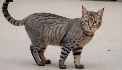 Pixiebob Cat With Its Short Tail And Bobcat Like Appearance   (14)