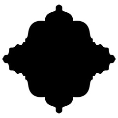 Islamic Label Emblem Shape Glyph Pictogram symbol visual illustration