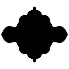 Islamic Label Emblem Shape Glyph Pictogram symbol visual illustration