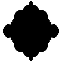 Islamic Label Emblem Shape Glyph Pictogram symbol visual illustration