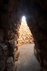 Nuraghe Losa, province Oristano, Sardinia, Italy