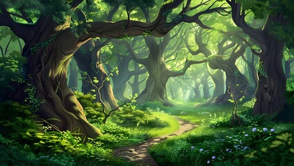 Enchanting Forest Fantasy


