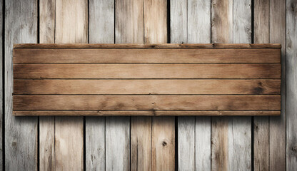 Aged wooden nameplate at wood board background, Wooden sign isolated on transparent background wood signboard isolated