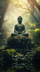 Buddha art representation spirituality.
