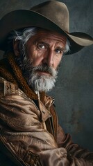 Old Cowboy Portrait