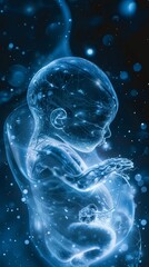 The study of embryonic development in anatomy sheds light on congenital anomalies and their prevention or management, science concept - obrazy, fototapety, plakaty