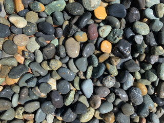 River Rocks Abstract Background