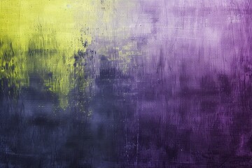 Fototapeta premium Indigo Violet Lime: Textured Canvas Shadow Play in Grunge Gradient