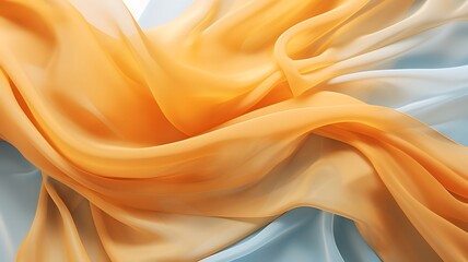 Obraz premium Vibrant Orange and Blue Layered Background: A Stunning Visual Feast for Graphic Design and Creative Projects