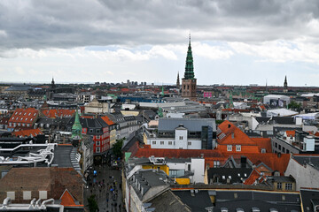 Naklejka premium Cityscape - Copenhagen, Denmark