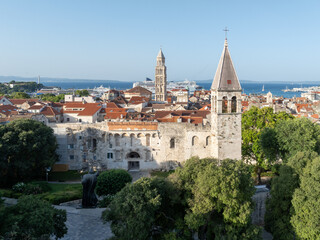 Fototapeta premium Bell tower of the Chapel of the Holy Arnir