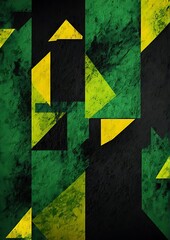  green yellow black abstract background 