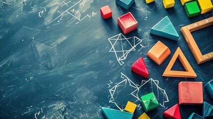 Capture the excitement of mathematics with geometric shapes, manipulatives, and math puzzles for problem-solving skills.