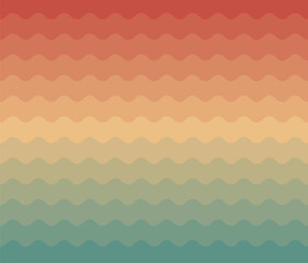 Colorful ombre, gradient summer background. Green, mint, lime, yellow, orange, red pattern. Vector illustration.