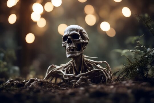 'horrors mutant beast evil sinister claw freaky attacking rage monster undead zombie scarey illustration three-dimensional'