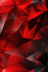 Design an abstract geometric vector background in shades of red and grey, emphasizing both visual intrigue and practicality