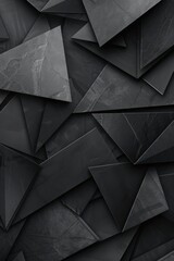 Design a sophisticated presentation background with black abstract
