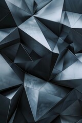 Elevate your design with innovative geometric concepts, featuring triangles and lines in a modern abstract composition