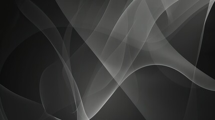 gradient background, dark, space-like, black and white, minimal, glassmorphism 