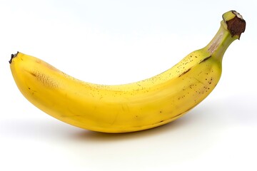  Banana fruit isolated on a white background.