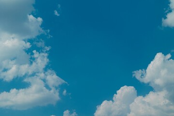 blue sky with clouds