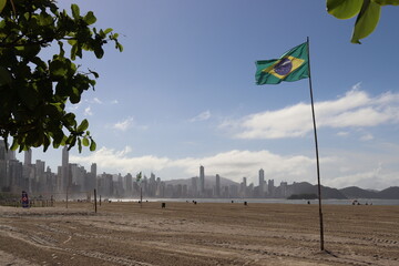 Praia de Balneário Camboriú em Santa Catarina Brasil