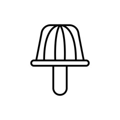 Jelly outline icons, minimalist vector illustration ,simple transparent graphic element .Isolated on white background