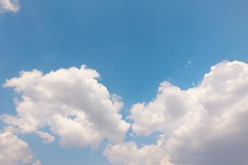 blue sky with clouds